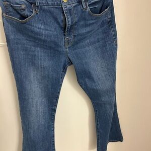 Frame Denim le Crop mini boot denim